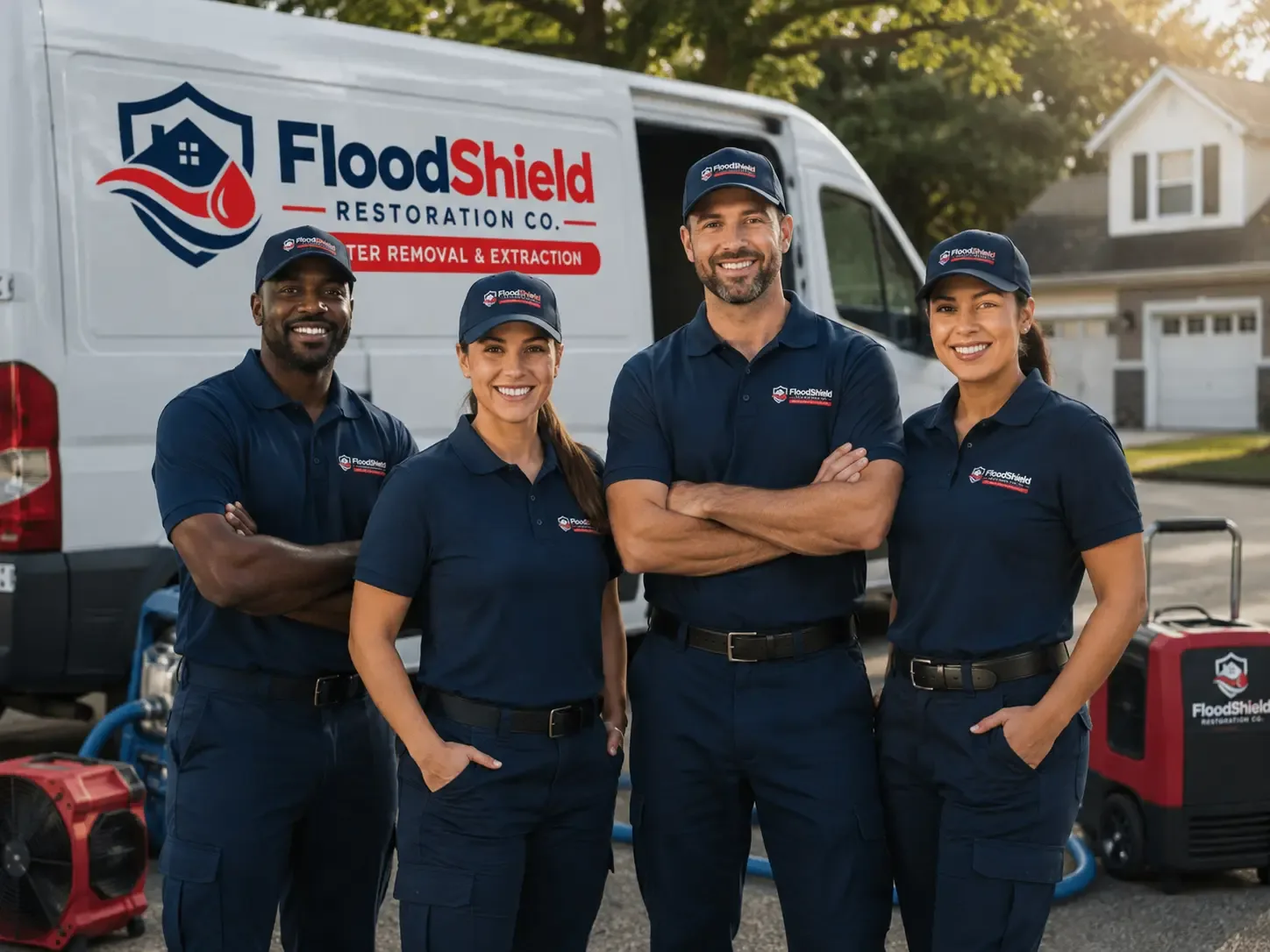 Flood Damage Restoration company in South Bloomingville, OH
