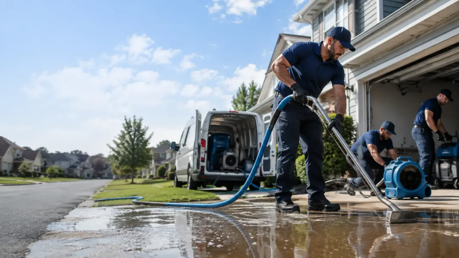 Flood Damage Restoration in South Bloomingville, OH